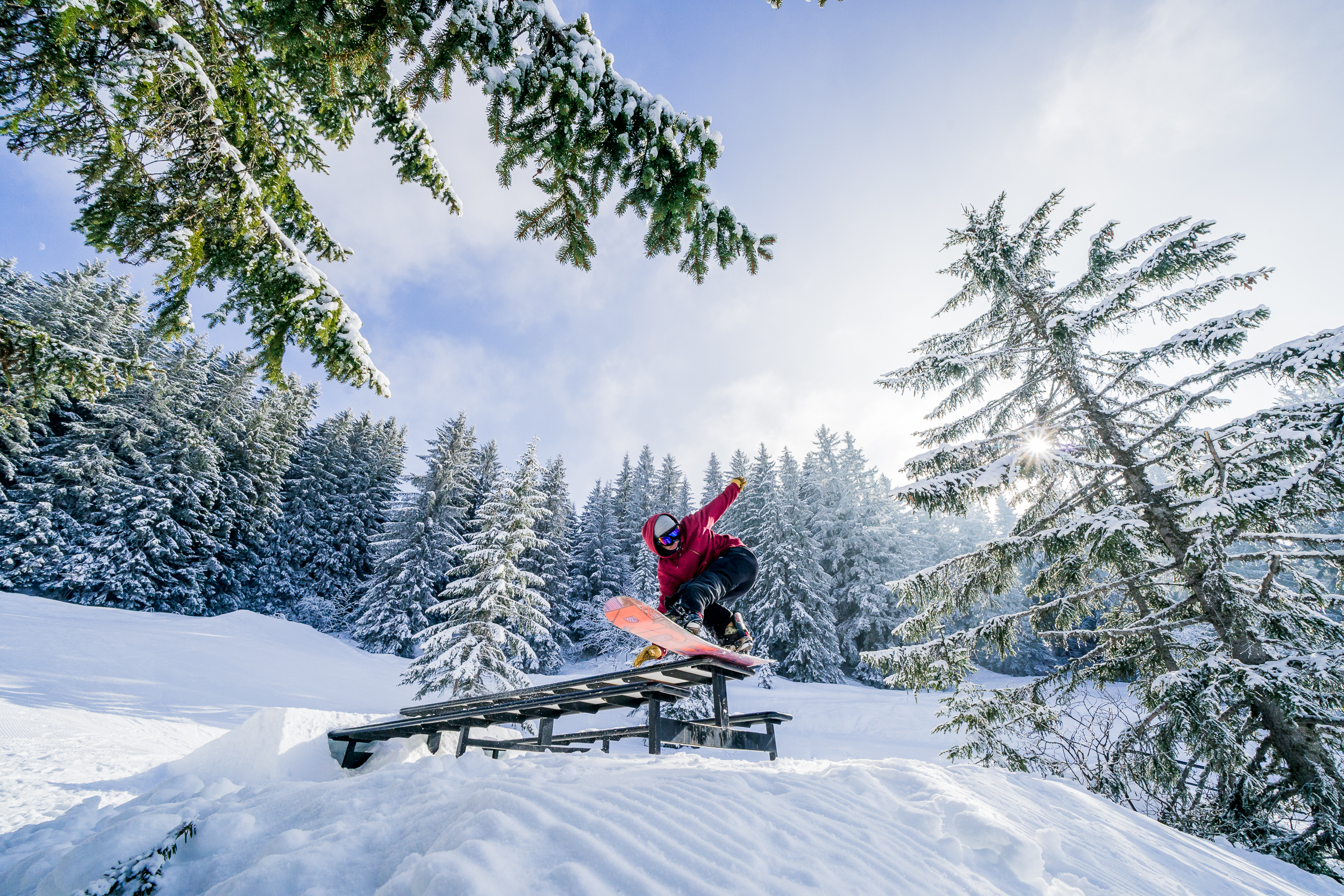 Les Prodains (Avoriaz) - Ski day