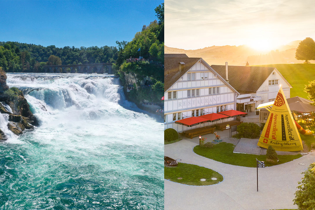 Zurich: Rhine Falls, chocolate, cheese and Swiss village