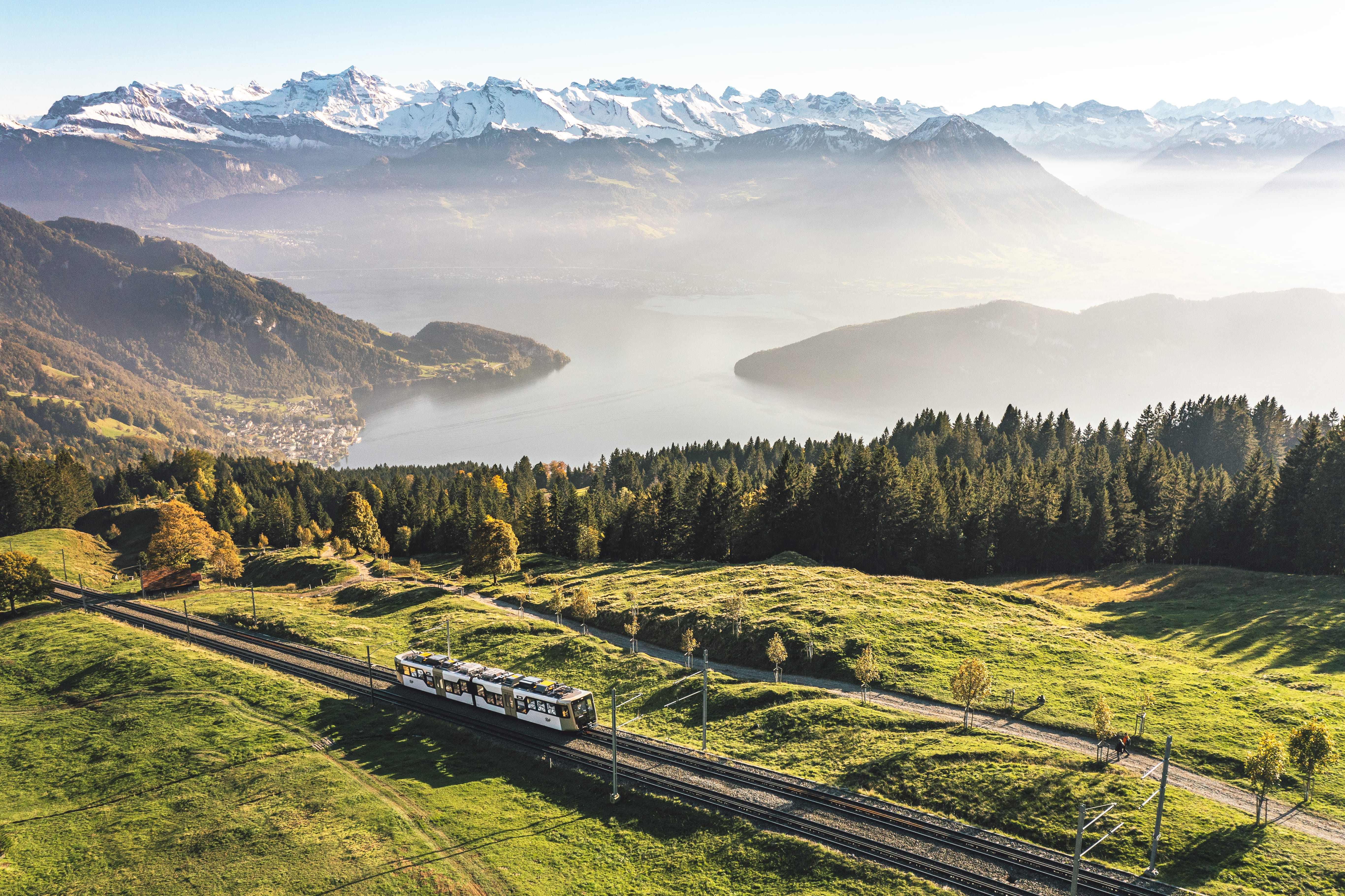 Zurich: Rigi Gold by cable car, train and boat